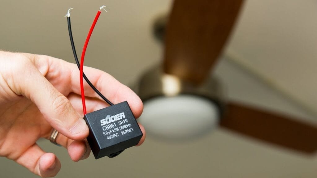 replace your ceiling fan’s capacitor