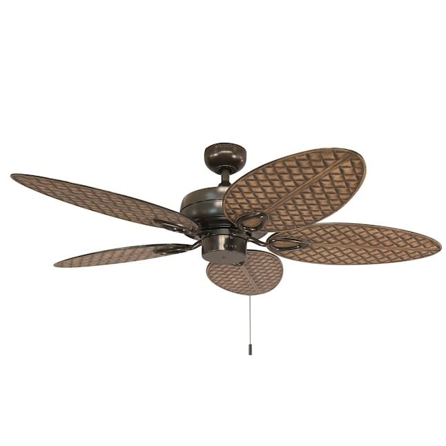 Harbor Breeze Tilghman II 52-inch Downrod or Flush Mount Ceiling Fan 